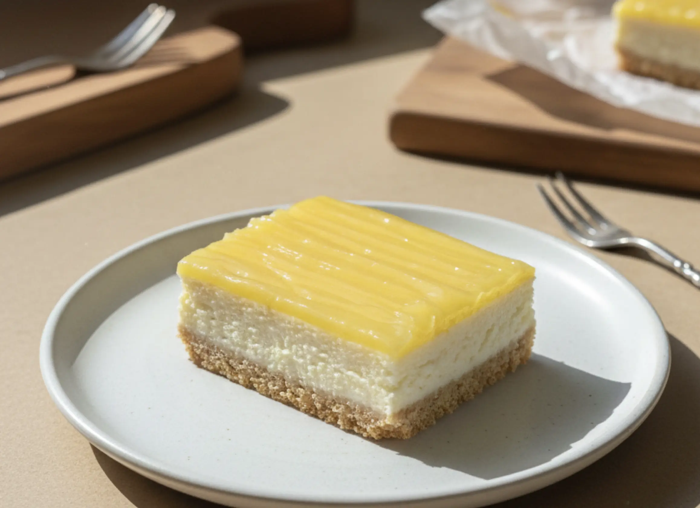Gastronomy Express Limonlu Cheesecake - Taze sıkılmış limon suyu ve ev yapımı limon curd soslu ferahlatıcı cheesecake
